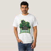T-shirt Oh Zombie (Devant entier)