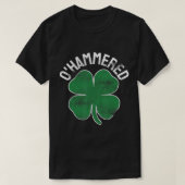 T-shirt O'Hammered St. Patrick's Day Bière Shamrock irland (Design devant)