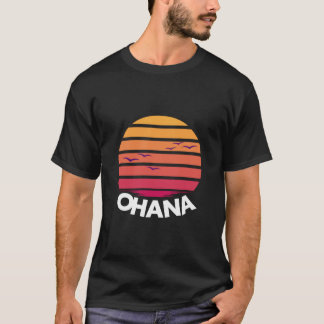T-shirt Ohana Hawaii Outfit Femmes et Hommes Aloha Hawaiia