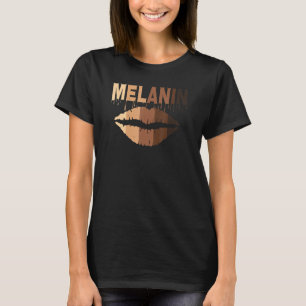 T-shirt Oheneba Melanin Pour Femmes Black Girl Afro Queen