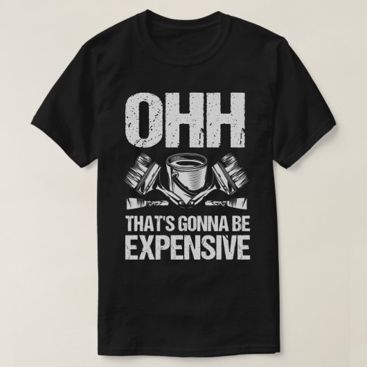 T-shirt Ohh Ça Va Coûter (Design devant)