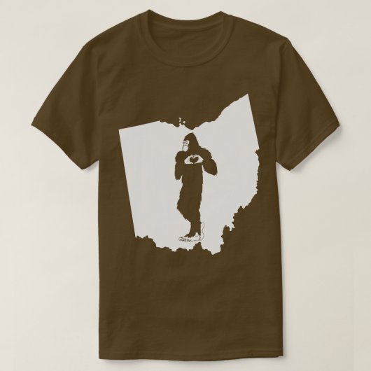 T-shirt Ohio BIgfoot (Design devant)