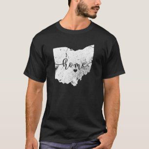 T-shirt Ohio est ma maison T chemise I Love My Ohio Home T