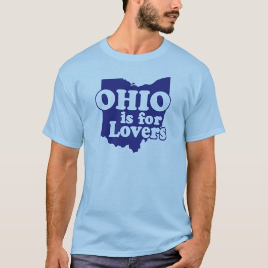 T-shirt Ohio est pour les amoureux (Devant)