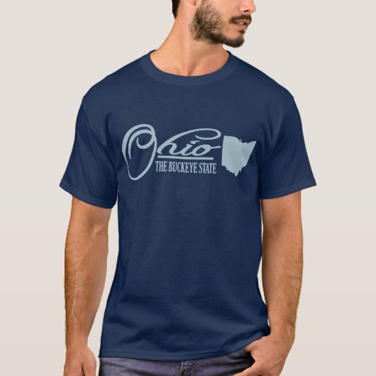 T-shirt Ohio (État du mien) (Devant)