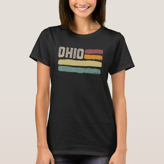 T-shirt Ohio États américains Usa (Devant)