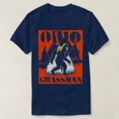T-shirt Ohio Grassman Funny Bigfoot Sasquatch 1 (Design devant)