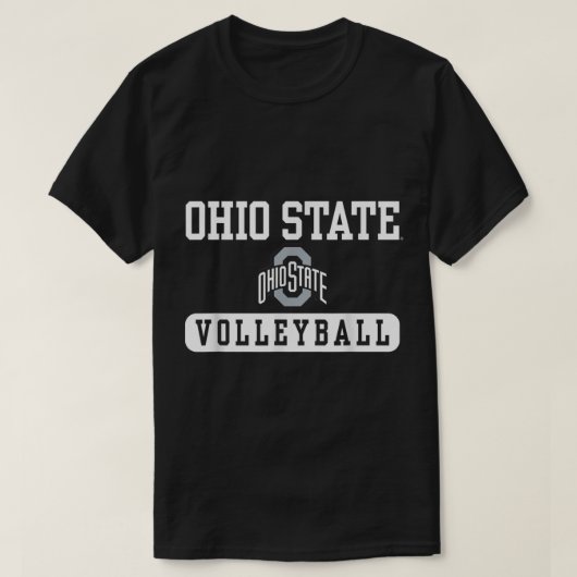 T-shirt Ohio State Buckeyes Volleyball Rouge (Design devant)
