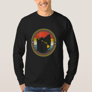 T-shirt Ohio Texas Hawaii Racines Origine Carte d'État Rét