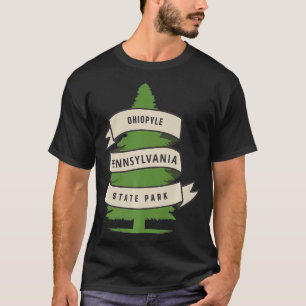 T-shirt Ohiopyle State Park Pennsylvania Forest PA Hiking
