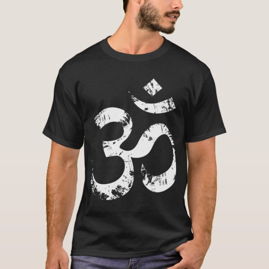 T-shirt OHM fissuré (Devant)
