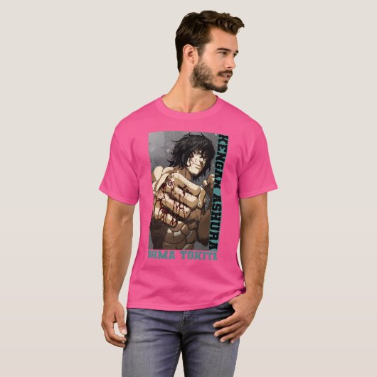 T-shirt Ohma Tokita - Kengan Ashura (Devant entier)