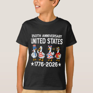 T-shirt Oie 250e anniversaire États-Unis d'Amérique