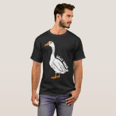 T-shirt Oie bête 1 (Devant entier)
