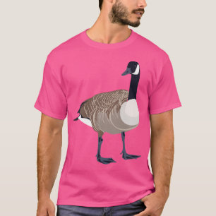 T-shirt Oie canadienne drôle mignonne nature oiseau chasse