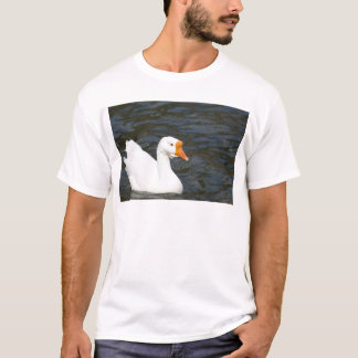 T-shirt Oie chinoise blanche