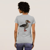 T-shirt Oie de Graylag (Dos entier)