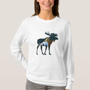 T-shirt Oie de la forêt nocturne