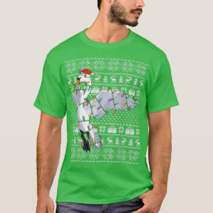 T-shirt Oie des neiges Amoureux Santa Hat Oie des neiges m