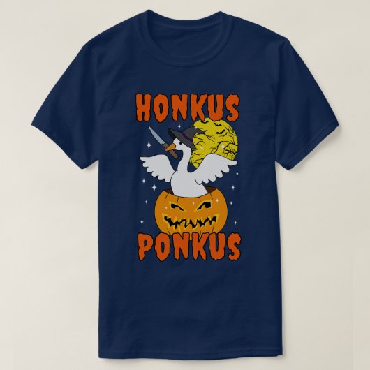 T-shirt Oie d'Halloween 1 (Design devant)