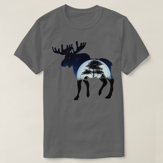 T-shirt Oie la nuit (Design devant)