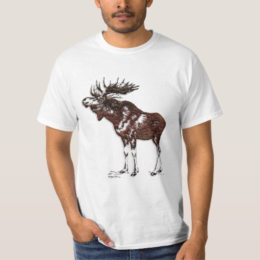 T-shirt Oie sauvage Supporter Art Tee (Devant)