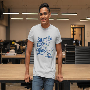 T-shirt Oie Silencieuse Sur La Perte