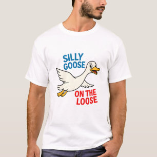 T-shirt Oie sotte sur la poule