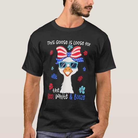 T-shirt Oie stupide (Devant)