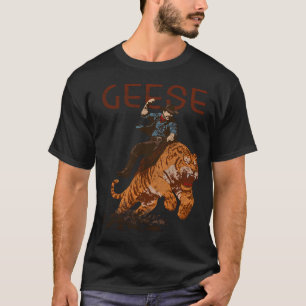 T-shirt Oies alternatives (sérigraphie couleur tigre)