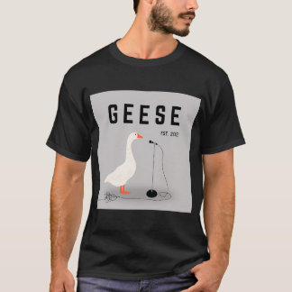 T-shirt Oies Bande Graphique Gris