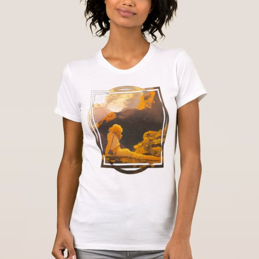 T-shirt Oies sauvages sur le blanc (Devant)