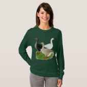 T-shirt Oies : Trio Tufted (Devant entier)