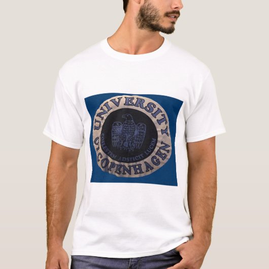 T-shirt oif Copenhague d'université (Devant)