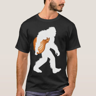 T-shirt Oignon Bigfoot Tenant Légume Cryptide Cuisine Sa