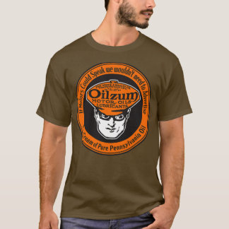T-shirt Oilzum Vintage Motor Oil Signage