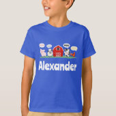 T-shirt Oink Baa Moo Agritourisme Animaux mignons Enfants (Devant)