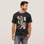T-shirt Oink Baa Neigh Cluck Moo Je suis 2 ans Vieux thème (Devant entier)