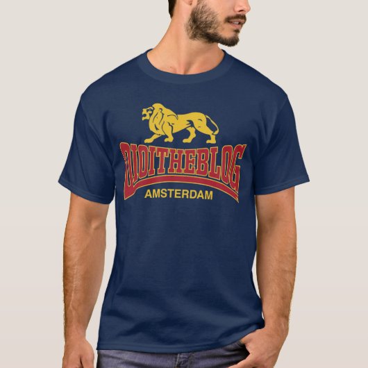 T-shirt OiOiTheBlog (LonsdaleFont) (Devant)