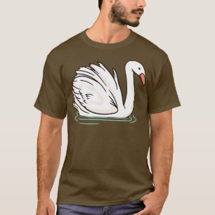 T-shirt Oiseau aquatique du cygne