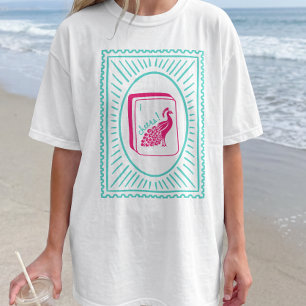 T-shirt Oiseau Bam Acclame La Nuit De Fête Mahjong