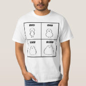 T-shirt Oiseau Birb Borb Blorb (Devant)