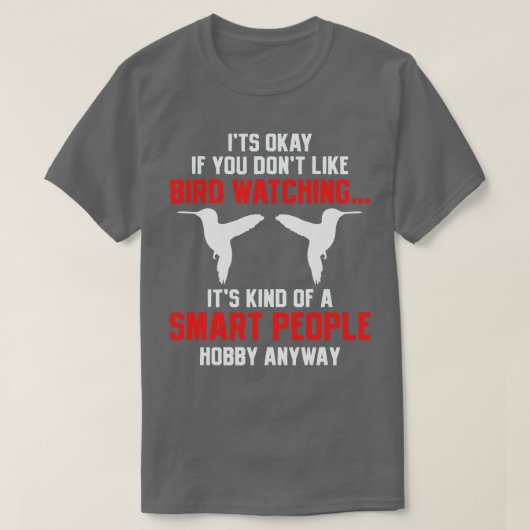 T-shirt Oiseau Birdwatcher Birder (Design devant)