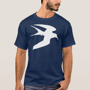 T-shirt Oiseau blanc de sterne en vol