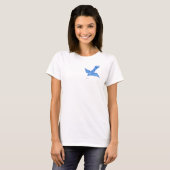 T-SHIRT OISEAU BLEU (Devant entier)