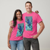 T-shirt Oiseau bleu (Unisexe)