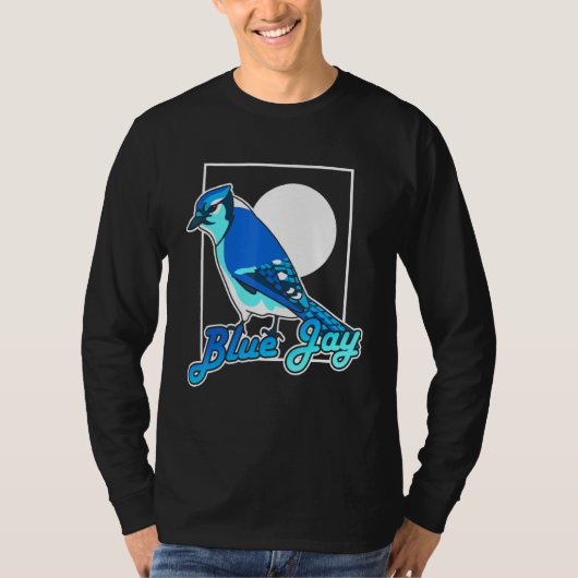 T-shirt Oiseau bleu Jay (Devant)