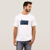 T-shirt Oiseau bleu K7 (Devant entier)