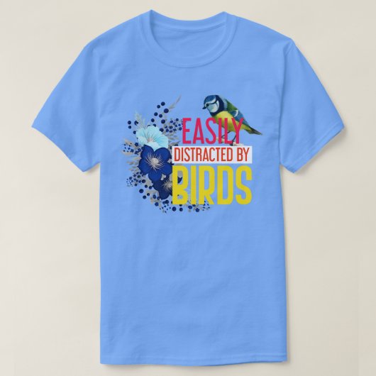T-shirt Oiseau Cadeau Oiseau Observation (Design devant)