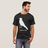 T-shirt Oiseau canarien permanent (Devant entier)